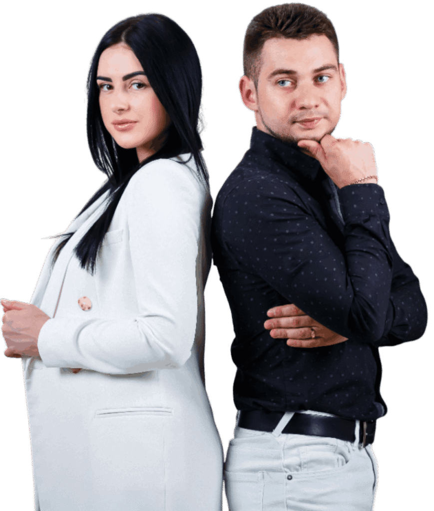 Digital Up Solutions team working on a client digital marketing project
